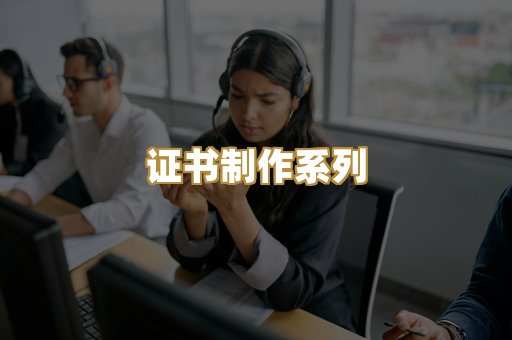 证书制作系列